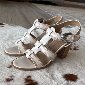 Dolce Vita Cream Rochella Strappy Heels
